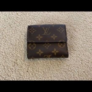 Authentic Louis Vuitton Monogram snap wallet